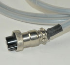 Laser FootSwitch Metal Pedal Electric 5-Pin Female Electrical Connector Threaded