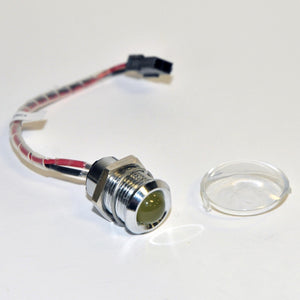 Lumenis M22 Laser LED Indicator Light w Lens Electrical Pigtail PARTS AS IS