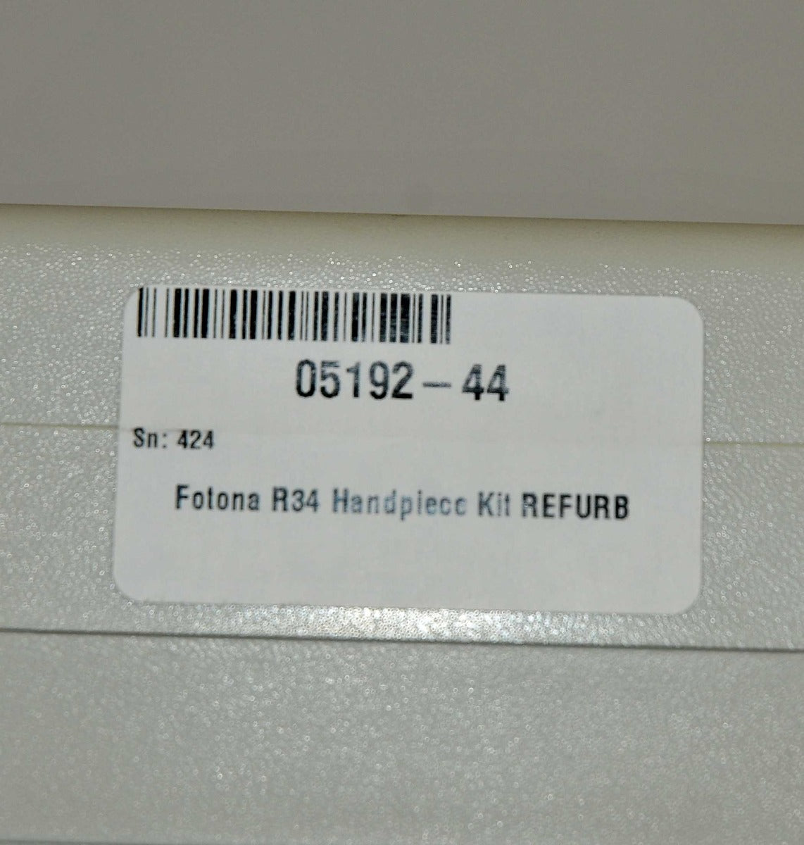 Fotona SP XS Spectro Laser R34 1064nm Nd:YAG Hair Removal Handpiece Kit 05192-44