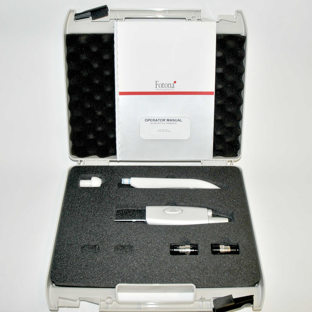 Fotona SP XS Spectro Laser R34 Handpiece Kit 05192-44 Nd YAG Hair Removal HR