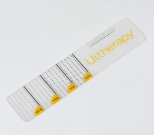 Ultherapy Clear Guide Ruler Treatment Planning Card Lines Plastic Gauge Stencil