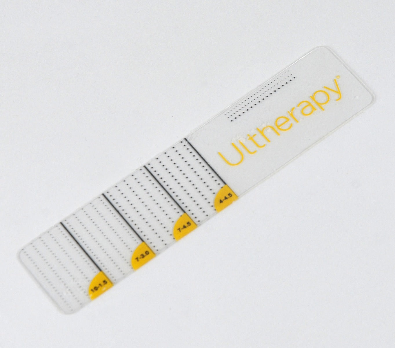 Ultherapy Clear Guide Ruler Treatment Planning Card Lines Plastic Gauge Stencil