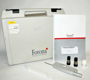 Fotona SP XS Spectro Laser R34 Handpiece Kit 05192-44 Nd YAG Hair Removal HR