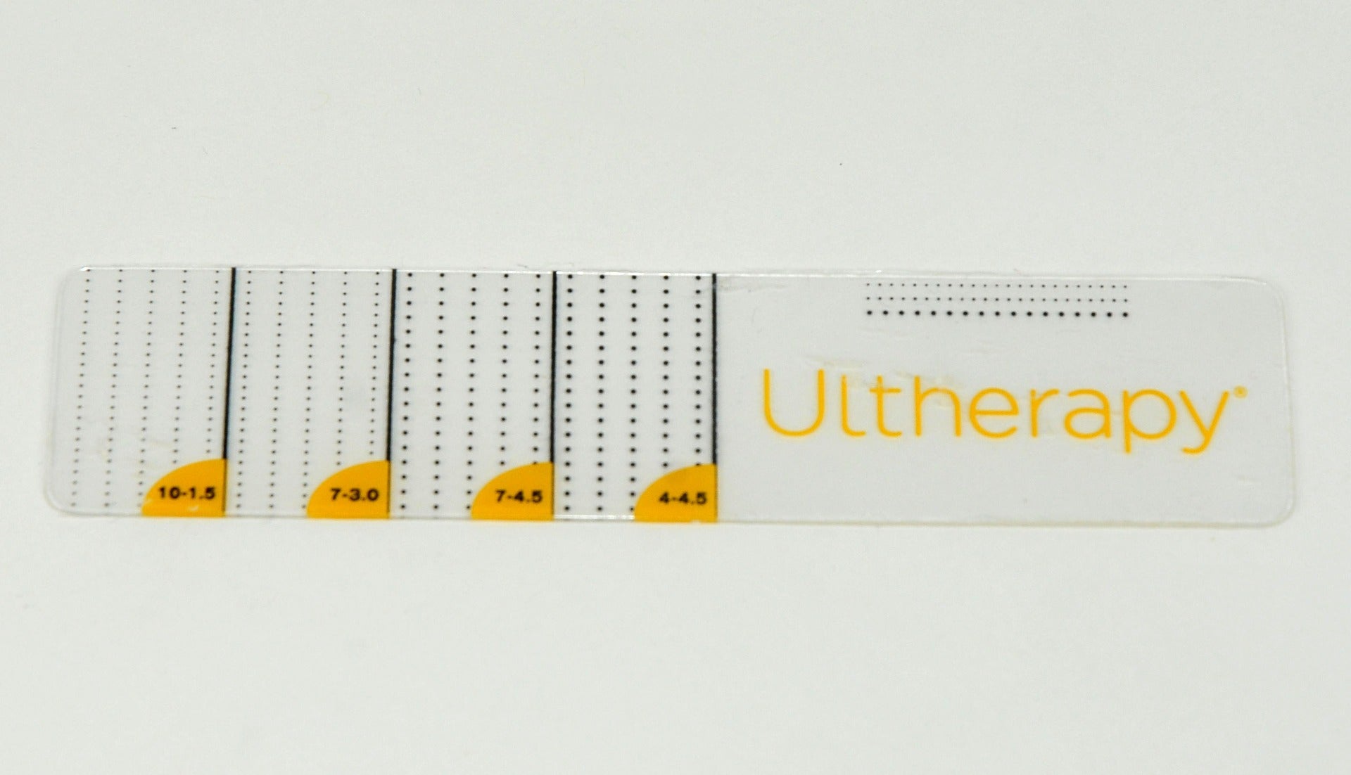 Ultherapy Clear Guide Ruler Treatment Planning Card Lines Plastic Gauge Stencil