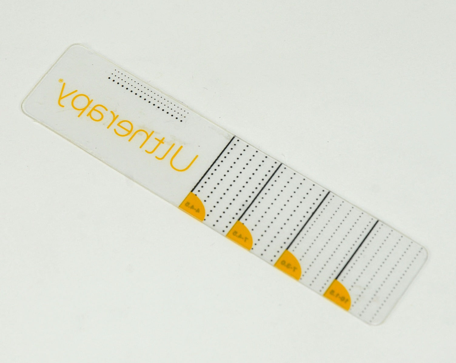Ultherapy Clear Guide Ruler Treatment Planning Card Lines Plastic Gauge Stencil