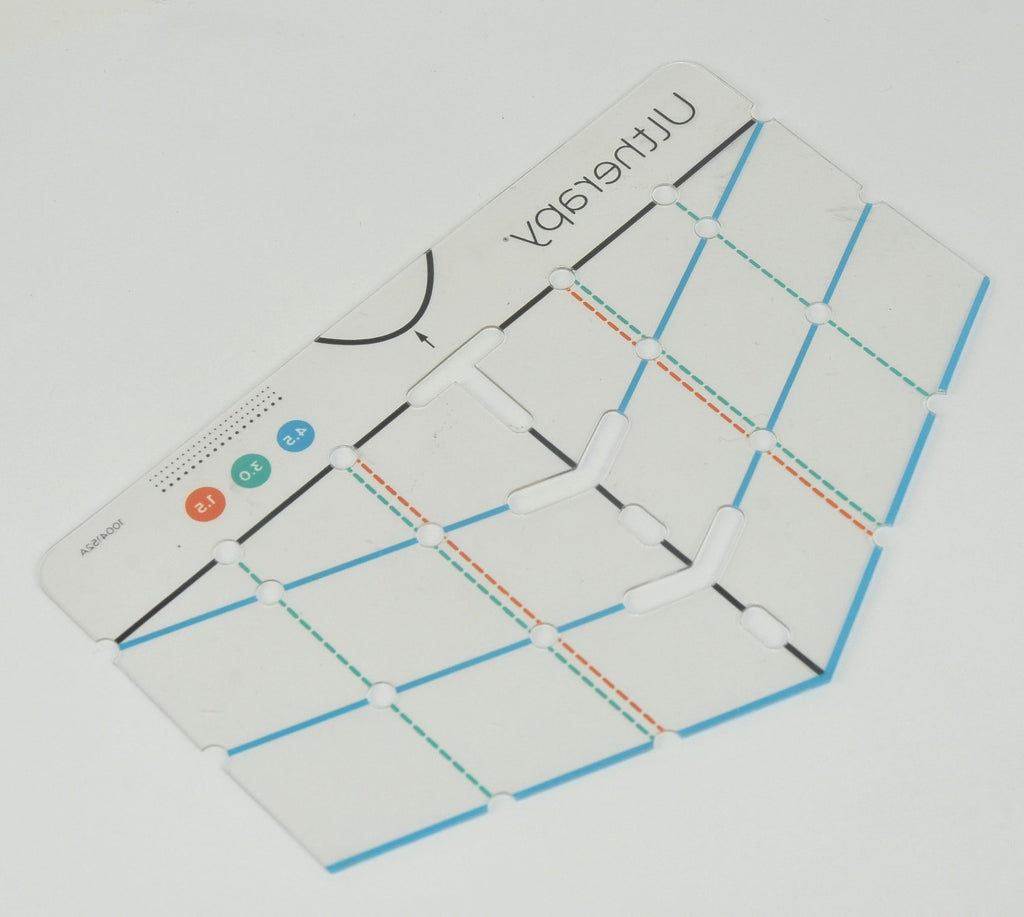Ulthera Ultherapy Chest Treatment Marking Stencil 1004152A Clear Gauge Template
