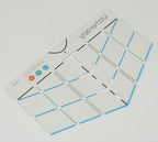 Ulthera Ultherapy Chest Treatment Marking Stencil 1004152A Clear Gauge Template
