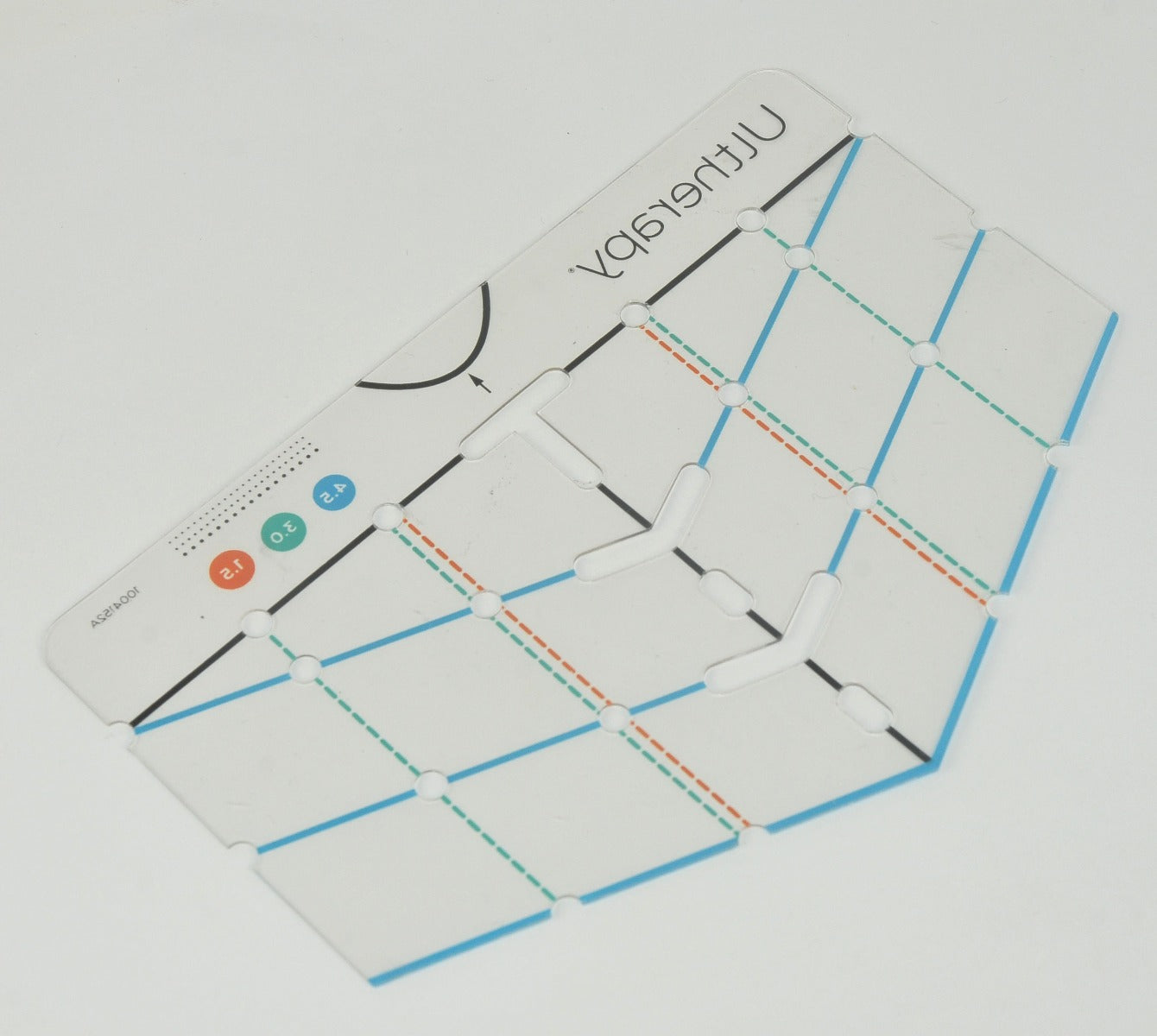 Ulthera Ultherapy Chest Treatment Marking Stencil 1004152A Clear Gauge Template