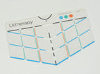 Ulthera Ultherapy Chest Treatment Marking Stencil 1004152A Clear Template Guide