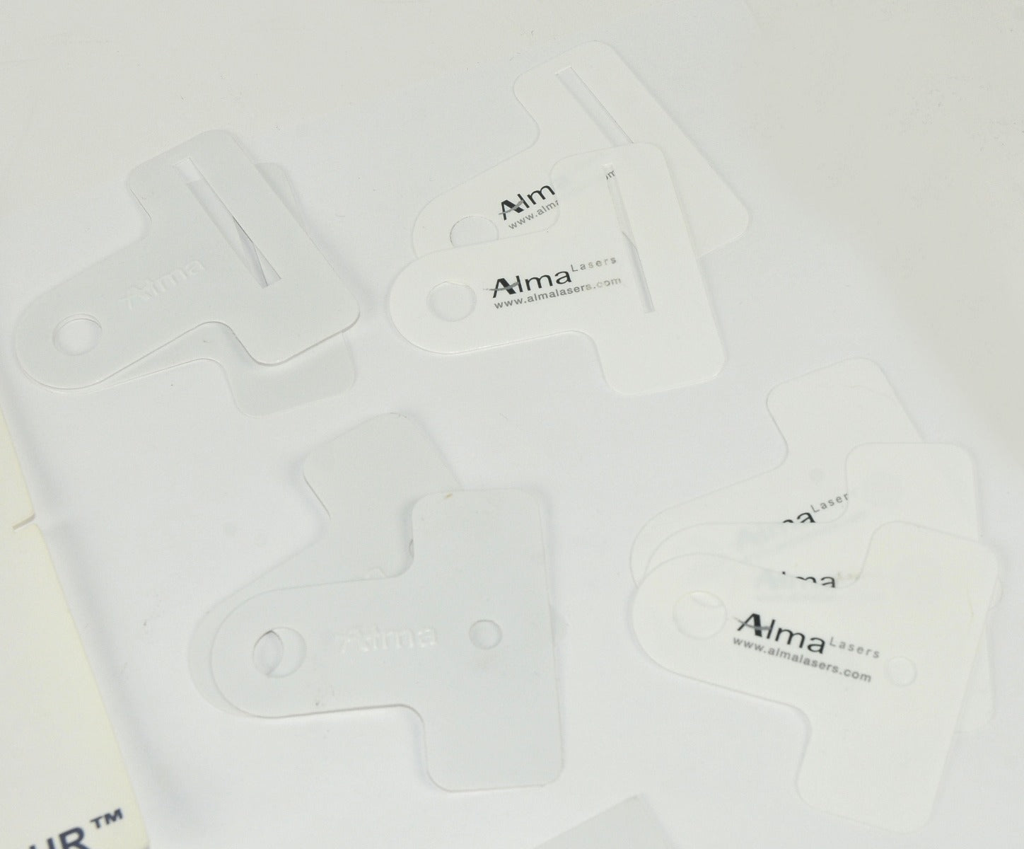 Alma Lasers Vein Gauge IPL SHR Spot Size Reducing Mask Template Round Square