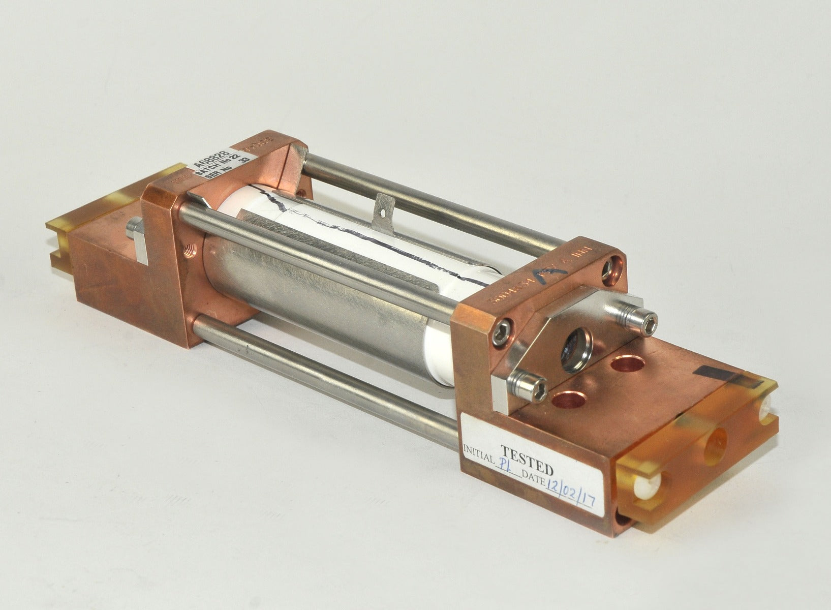 Cutera Lasers HR YAG Cavity Internal Metal Housing PARTS AS IS (No Rod)