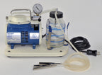 Gen-Med Aspirator Model A Portable Vacuum Suction Pump Collection w/3 Handpieces