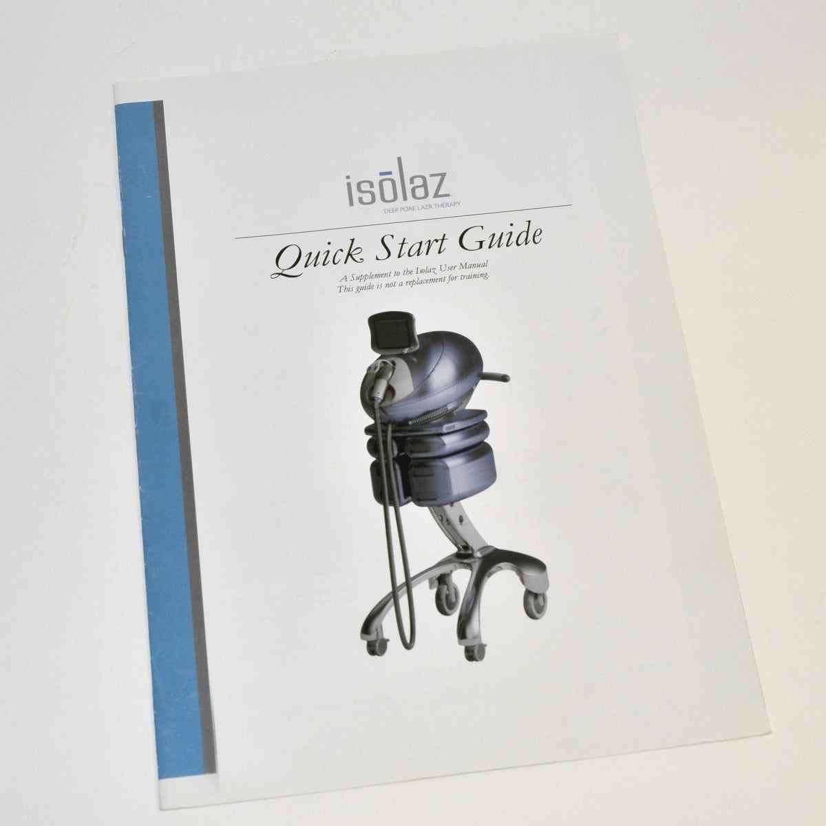 Aesthera Isolaz Quick Start Guide Manual Supplement Operator User Training