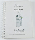 VenusConcept Venus Versa User Manual Clinical Guide Operator Instruction Book