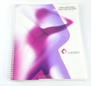 Candela Laser GentleLase In Service Manual Booklet Clinical Reference Guide