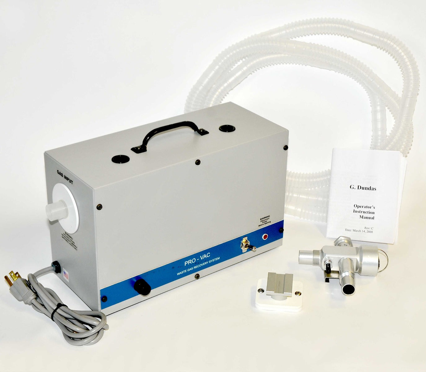 Dundas Pronox Passive Scavenger Non-Recirculating Pro-Vak Pump Waste Gate KIT