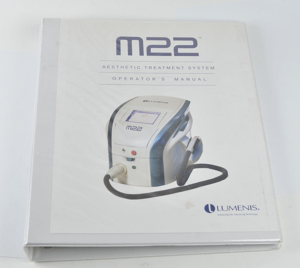 Lumenis M22 Laser Operator Manual Aesthetic Treatment Clinical Guide User Book