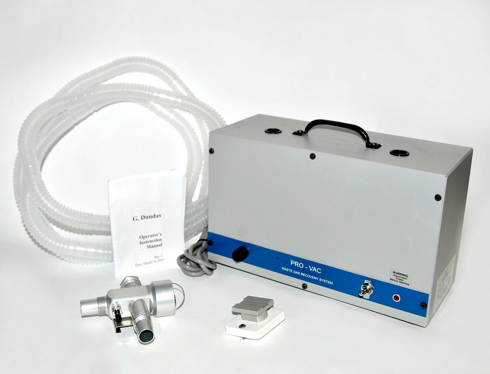 Dundas Pronox Passive Scavenger Non-Recirculating Pro-Vak Pump Waste Gate KIT