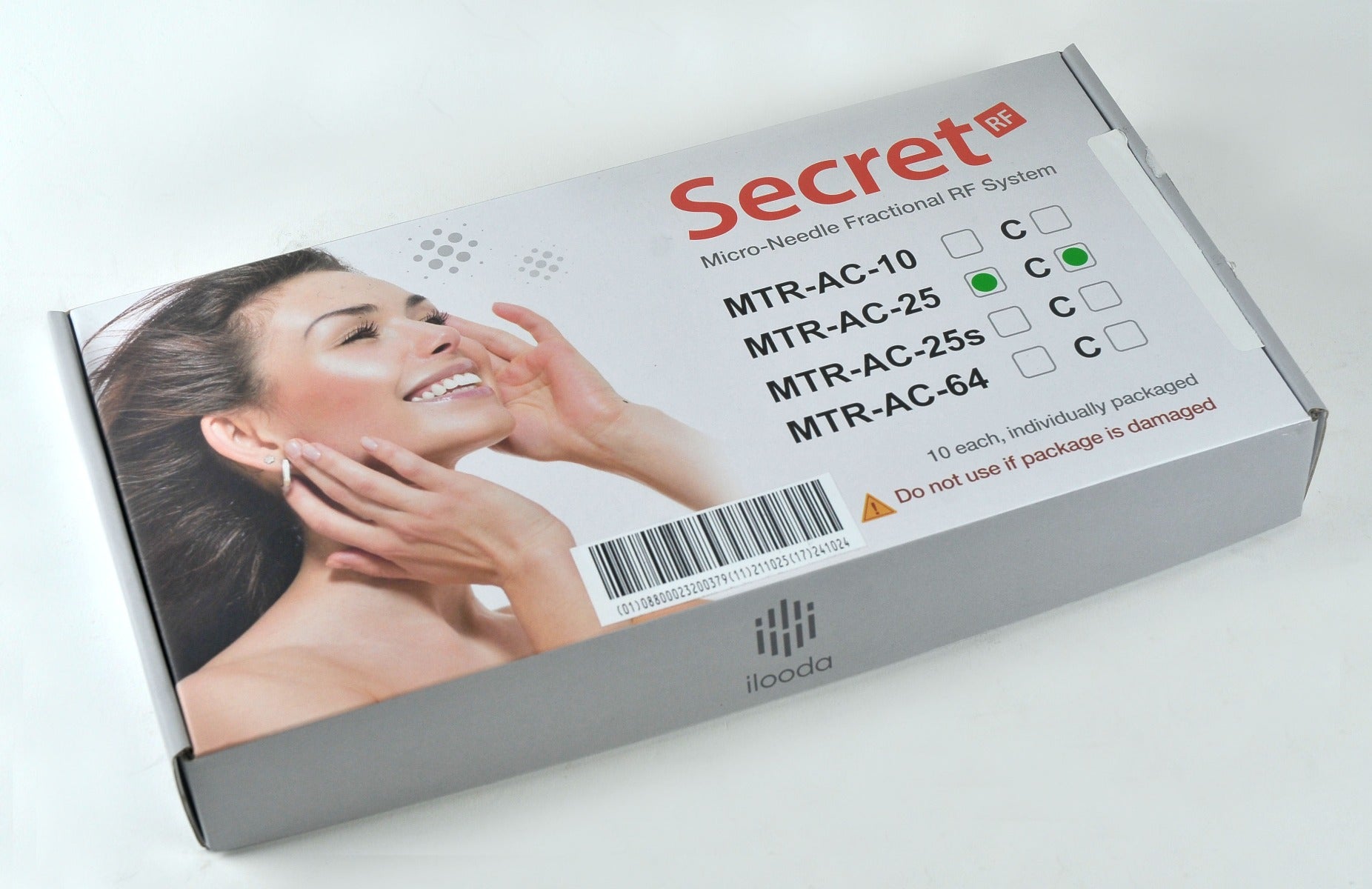 SecretRF Microneedle Fractional Cartridge Tip MTR-AC-C-25 MTR-AC-25 Secret RF x7