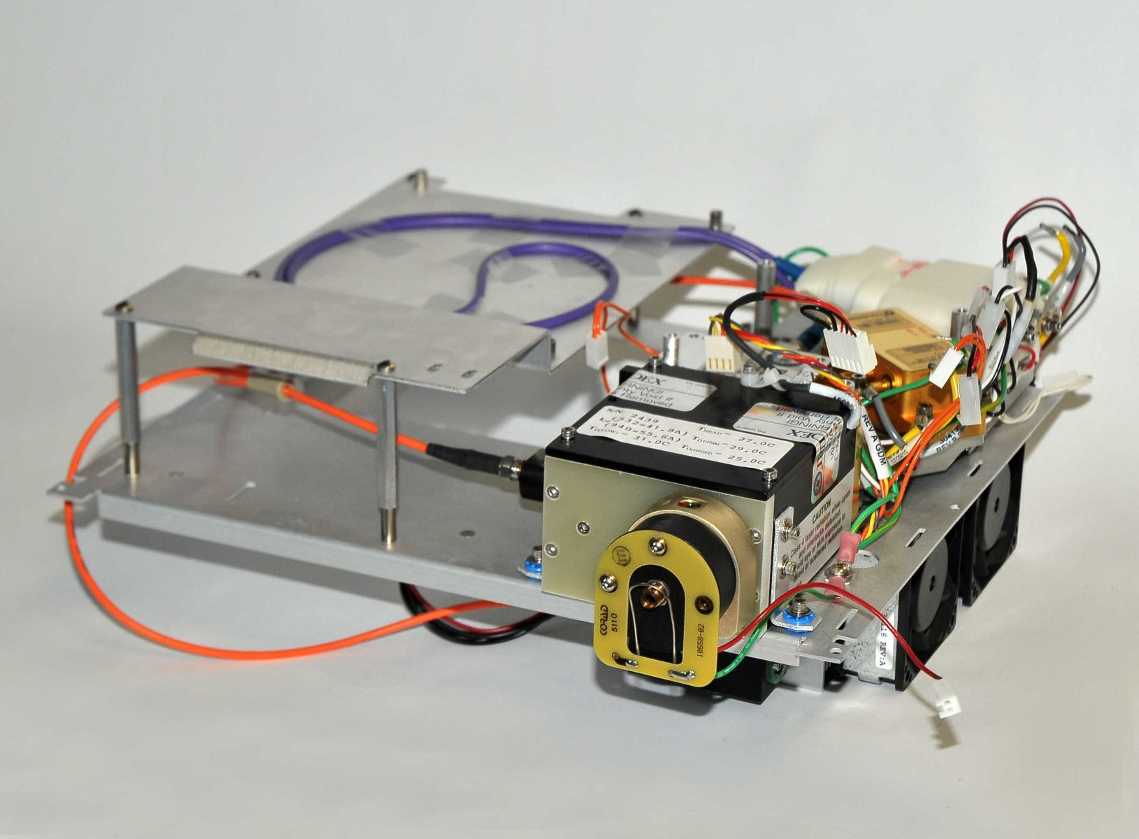Iridex Varilite Laser Deck w Fans Cavity Assembly Chamber Electrical PARTS AS IS