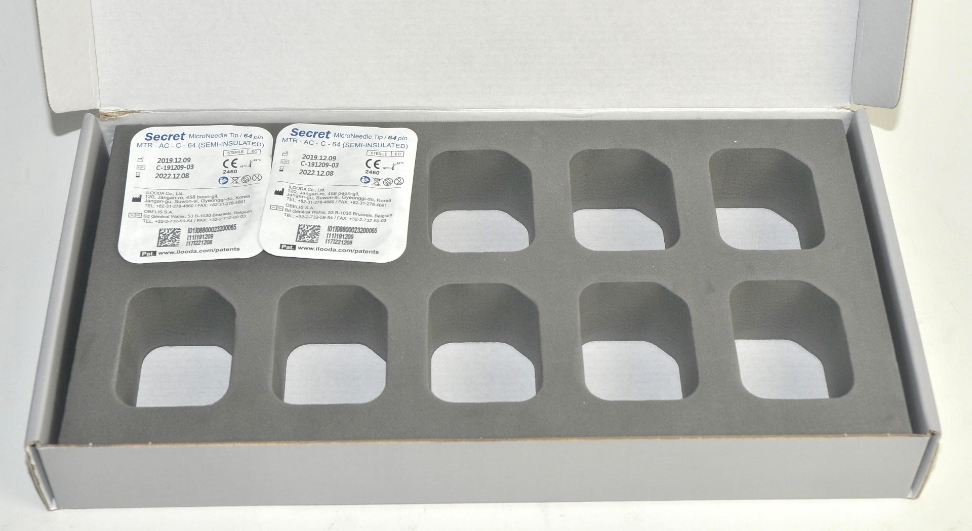 SecretRF Cutera Microneedle Fractional Cartridge Tip MTR-AC-C-64 MTR-AC-64 x2pcs