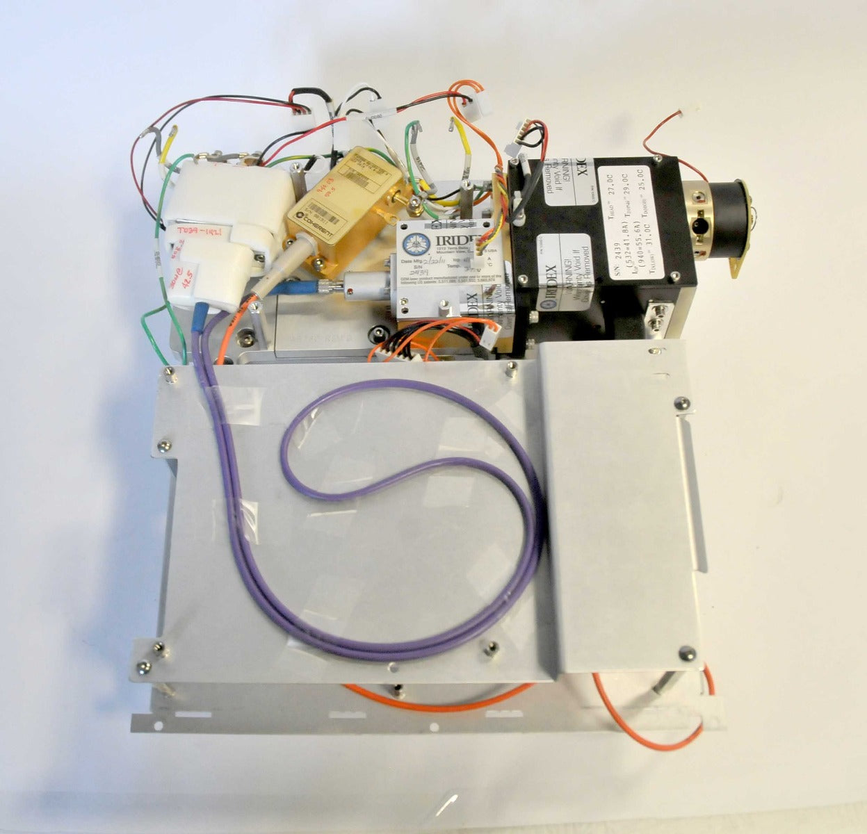 Iridex Varilite Laser Deck w Fans Cavity Assembly Chamber Electrical PARTS AS IS