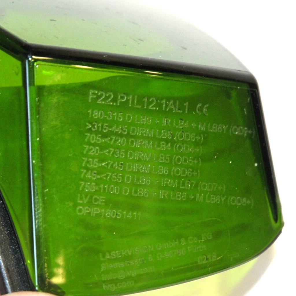 Alma Laser LaserVision Diode Nd Er YAG Operator Eyewear LV-F22.P1L12 Glasses