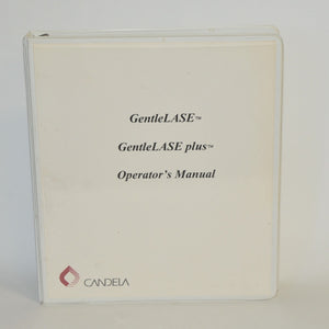 Candela Laser GentleLASE Gentle Lase Plus Operator's Manual Treatment Guidelines