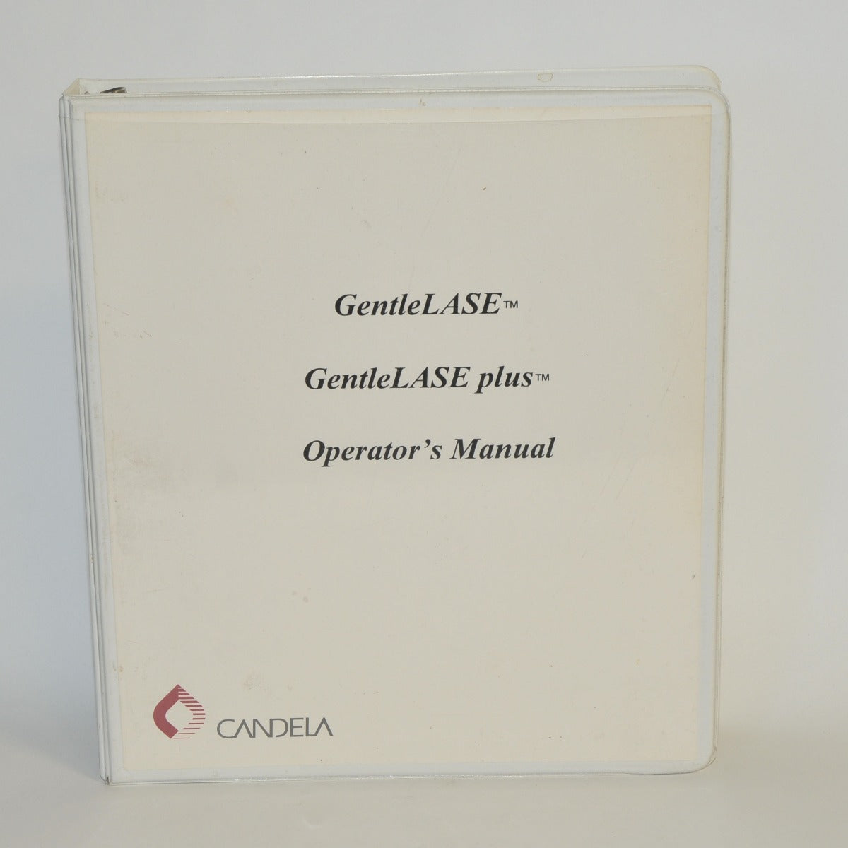 Candela Laser GentleLASE Gentle Lase Plus Operator's Manual Treatment Guidelines