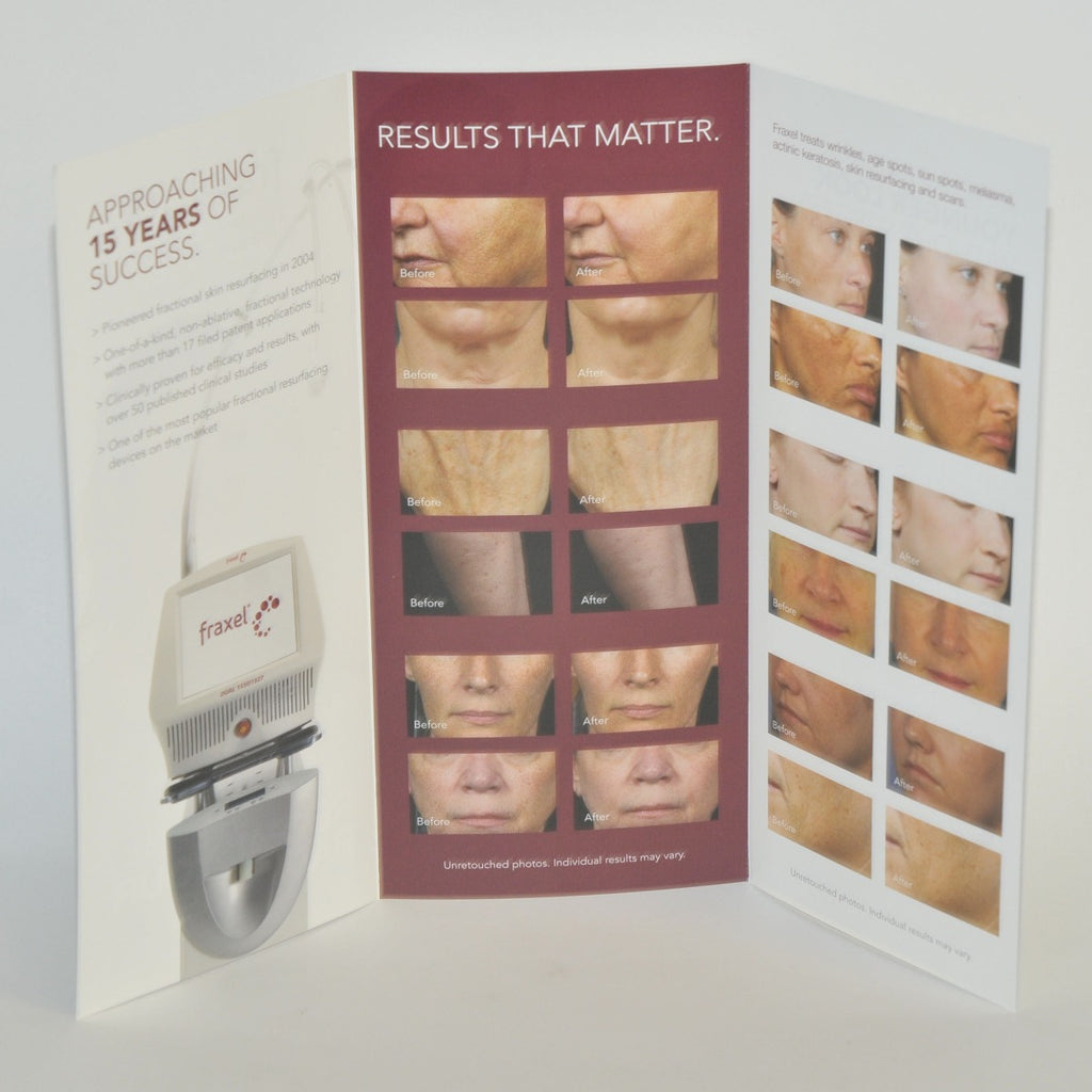 Reliant Technologies Fraxel Re:Store Laser Patient Brochure Skin Treatment Qty35