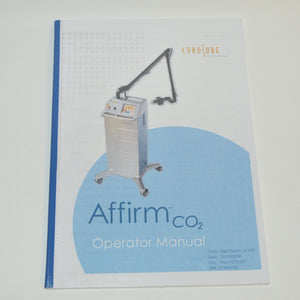 Cynosure Palomar Affirm CO2 Laser Operator's User Manual 850-1073-001 Guide C02