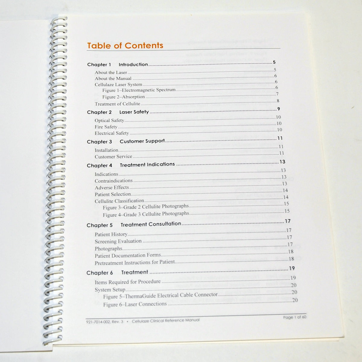 Cynosure Smartlipo Cellulaze Clinical Reference Manual User Guide 921-7014-002