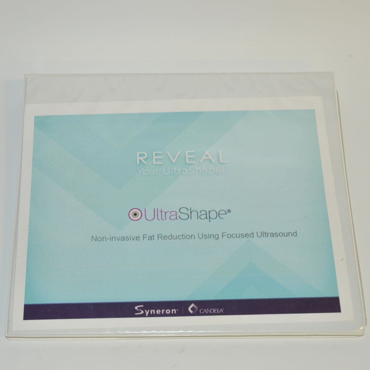 Syneron Candela Reveal UltraShape Operator User Manual Ultrasound Guide Book