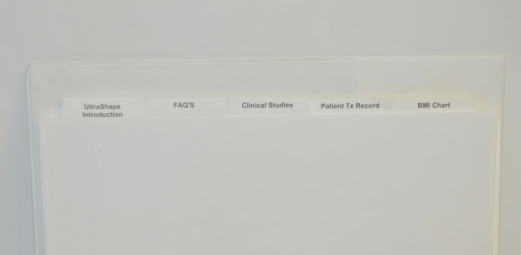 Syneron Candela Reveal UltraShape Operator User Manual Ultrasound Guide Book