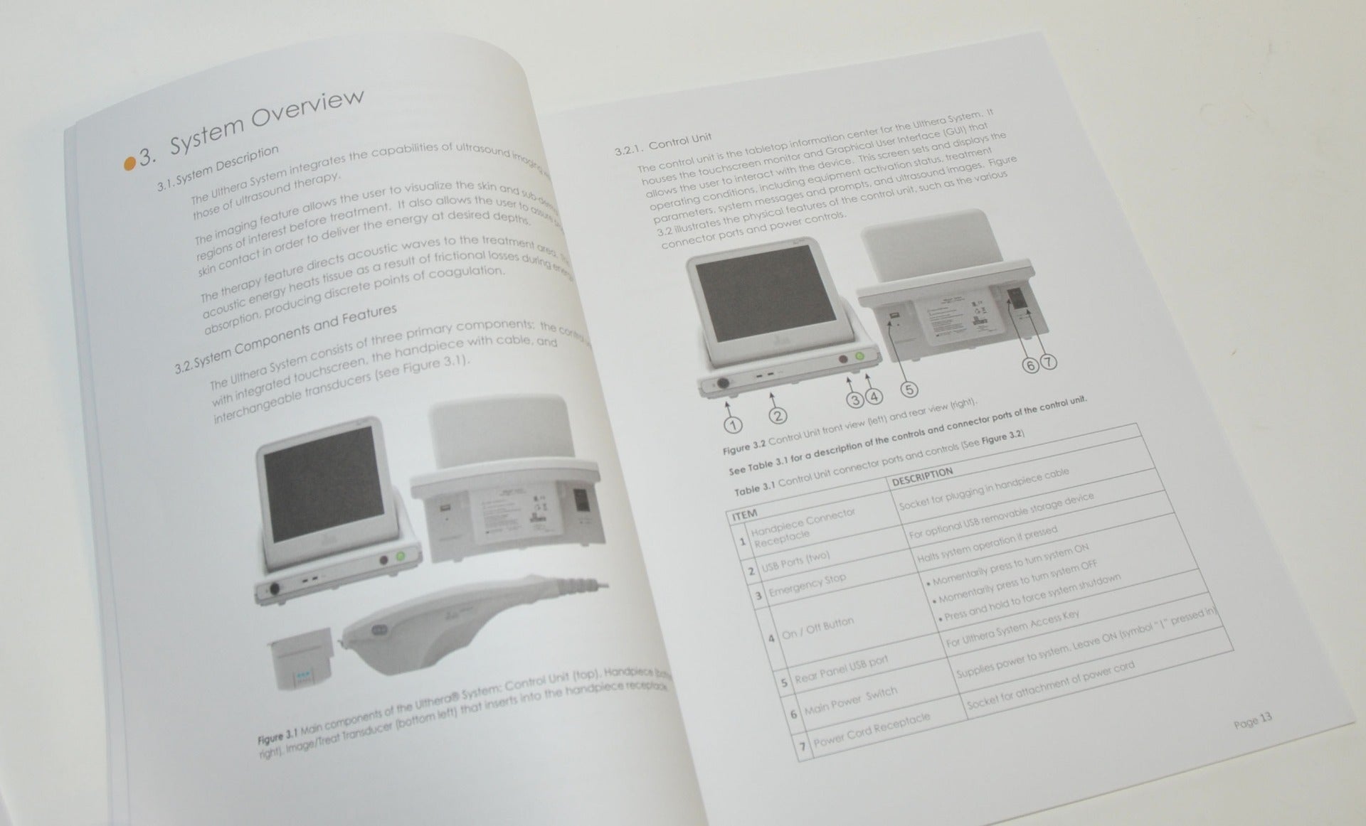 Ulthera Ultherapy System DeepSEE Handpiece Operator User Manual Use Instruction
