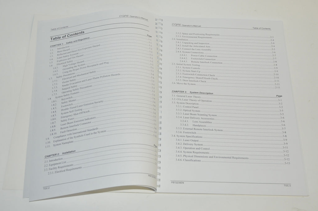 Syneron Candela CO2RE User Manual Fractional CO2 Resurfacing Operator User Guide