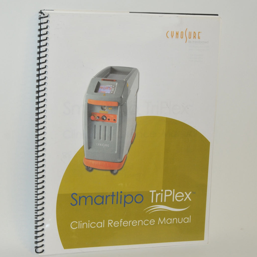 Cynosure SmartLipo TriPlex Clinical Reference Manual Operator User 921-1056-030