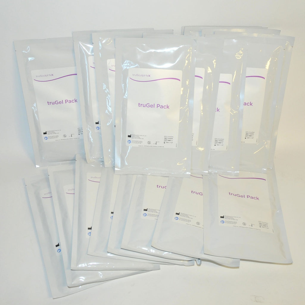 Cutera truSculpt fleX TruGel Pack Gel Body Sculpt BodySculpt truBody Lot x20 Pcs