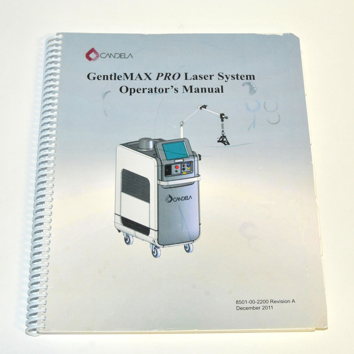 Candela Laser GentleMAX PRO Laser System Operator Manual Treatment Gentle Max