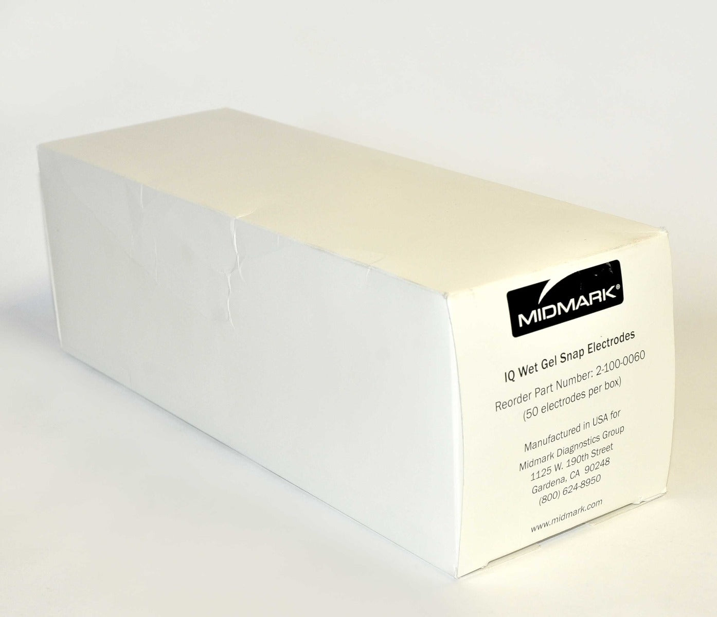 Midmark IQ Wet Gel Snap Electrodes Electocardio 2-100-0060 Exp: 2013 Box x50 Pcs