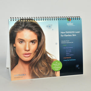 Aesthera Isolaz LASER Office Marketing Consulting Before After Brochure Book