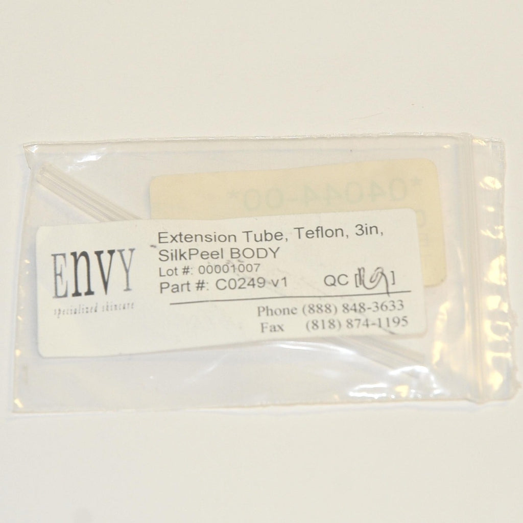Envy Medical Basis SilkPeel BODY Extension Tube Teflon 3" 04044-00 NEW