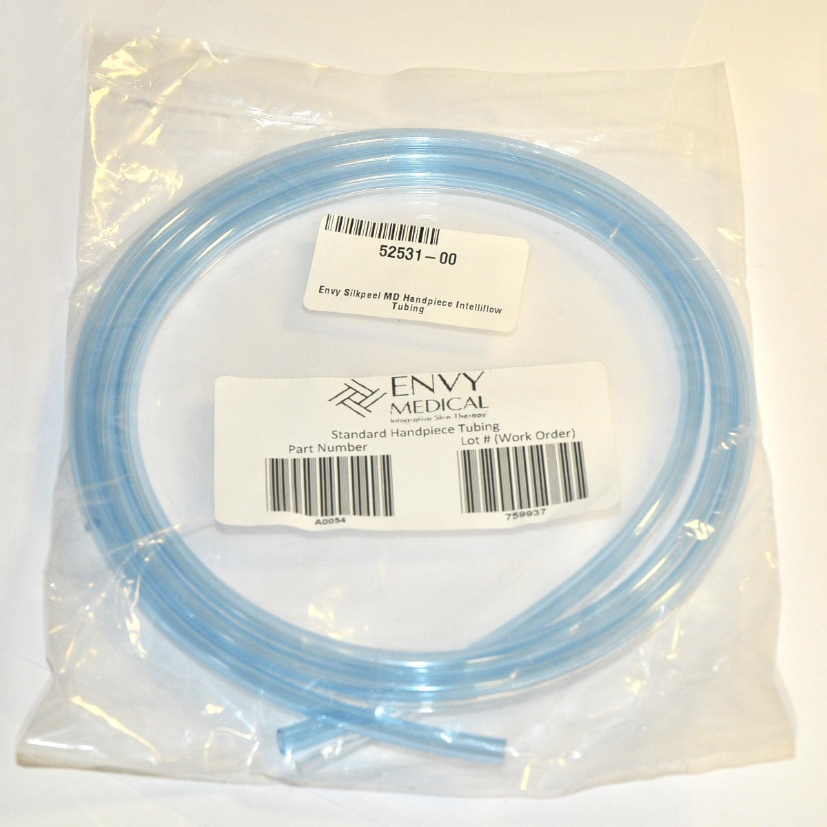 Envy Medical SilkPeel MD Standard Handpiece Blue Tubing A0054 Hose
