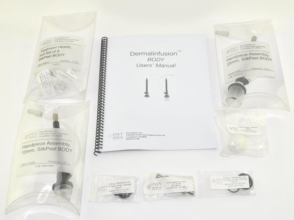 Envy Medical SilkPeel MD Full Body Handpiece Kit - New