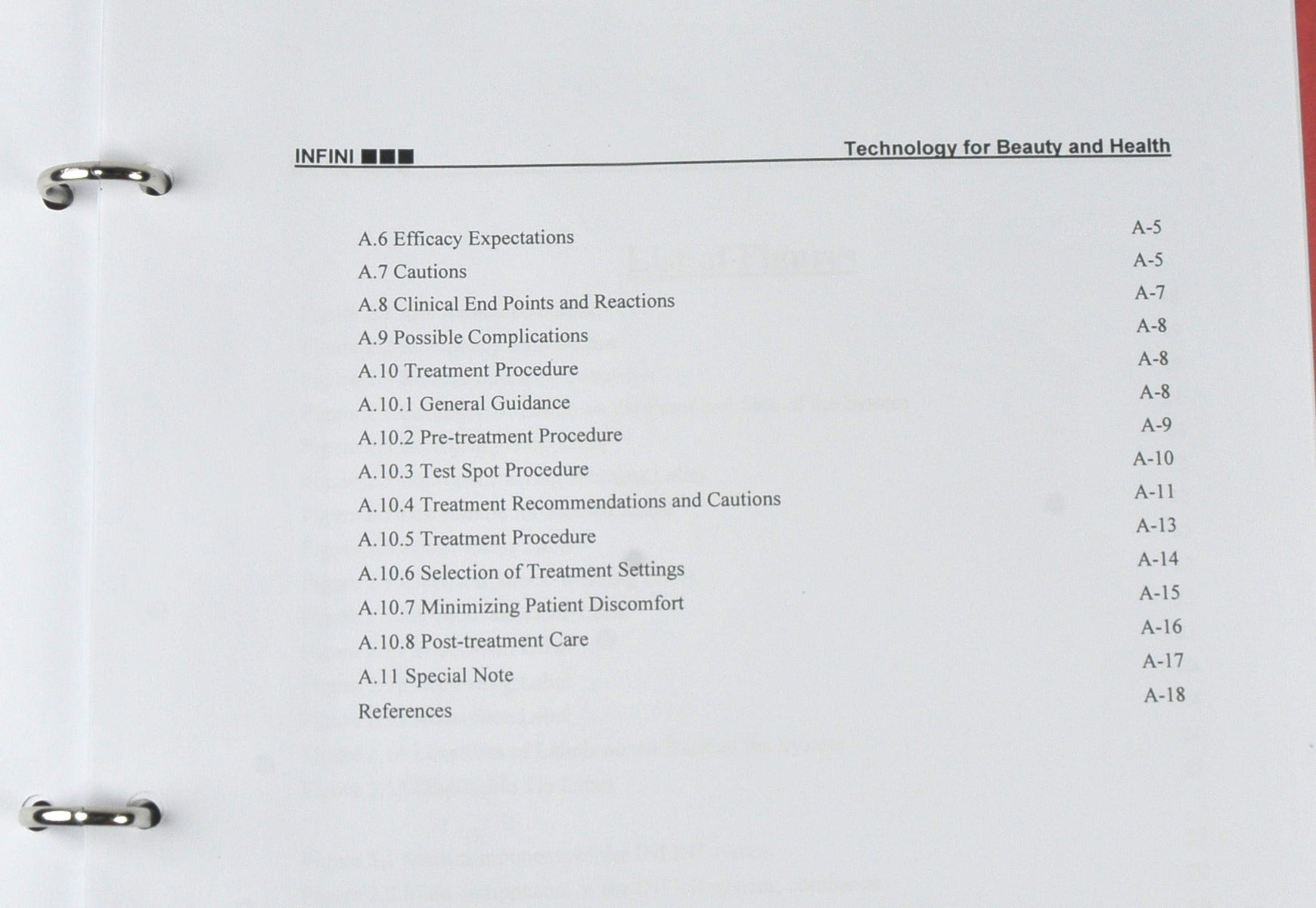 Lutronic Infini RadioFrequency RF Operators Manual User Clinic Handbook Guide