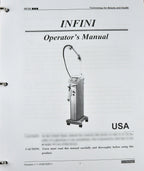 Lutronic Infini RadioFrequency RF Operators Manual User Clinic Handbook Guide
