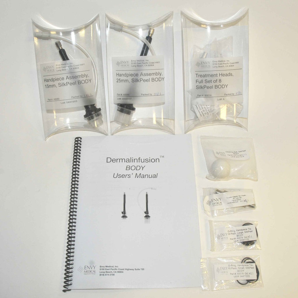 Envy Medical SilkPeel MD Full Body Handpiece Kit - New