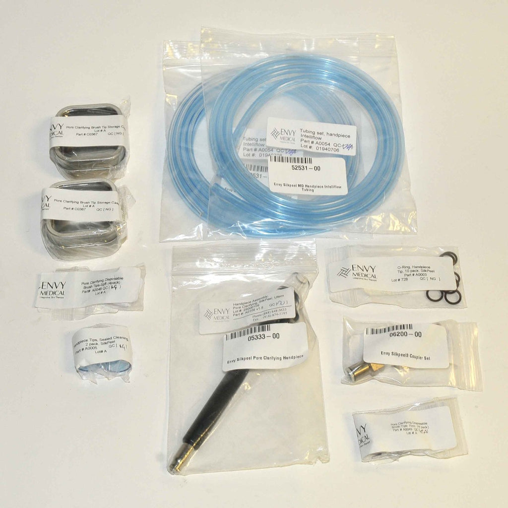 Envy Medical SilkPeel MD Pore Clarifying Handpiece Kit 04182-00 Silk Peel NEW