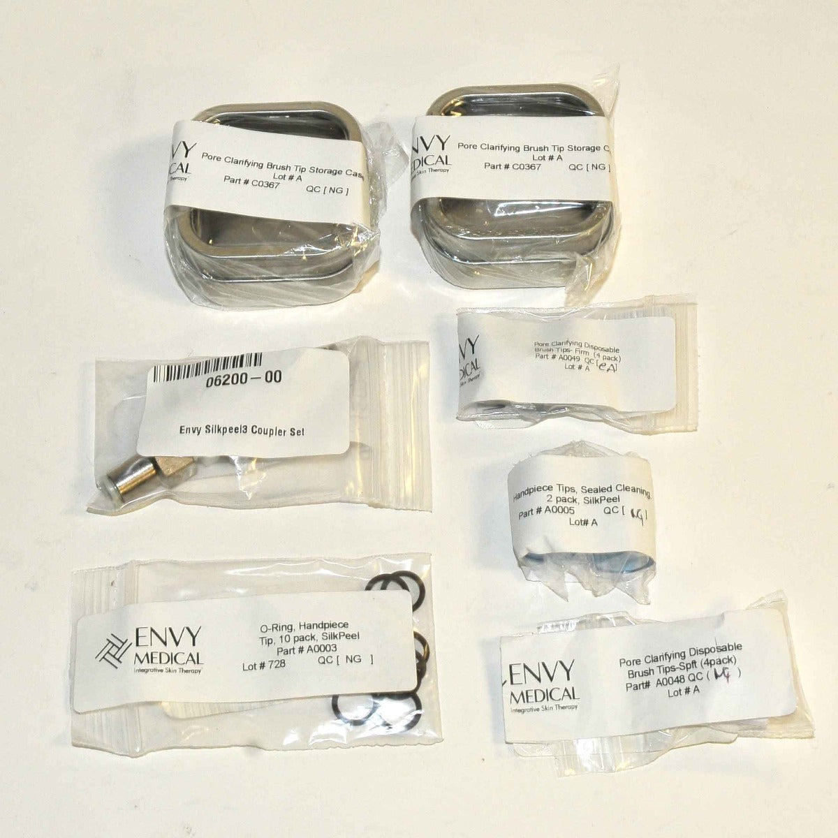 Envy Medical SilkPeel MD Pore Clarifying Handpiece Kit 04182-00 Silk Peel NEW