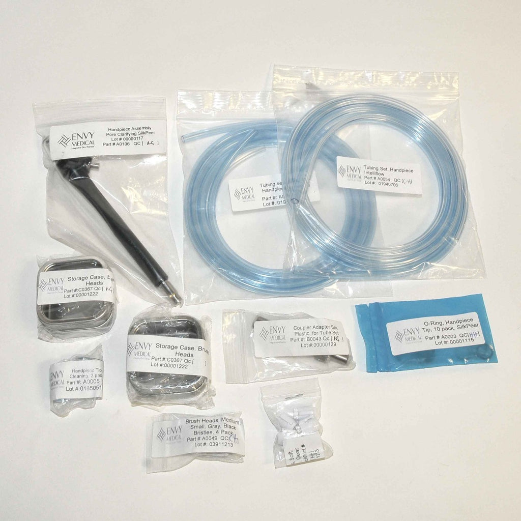 Envy Medical SilkPeel Standard Pore Clarifying Hand Piece Kit Silk Peel 04182-00